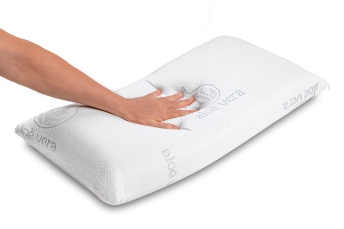 Almohada Viscoelástica con tratamiento de Aloe Vera y funda extraíble - Imagen 2