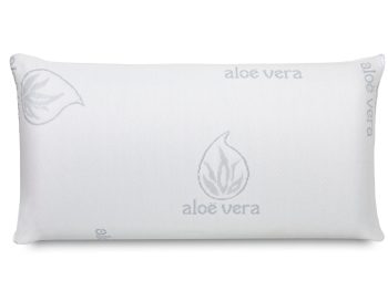 Almohada Viscoelástica con tratamiento de Aloe Vera y funda extraíble