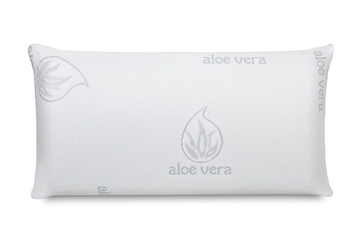 Almohada Viscoelástica con tratamiento de Aloe Vera y funda extraíble - Imagen 1