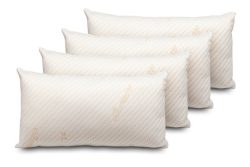 Pack 4 Almohadas Viscocopos Cashmere 70cm