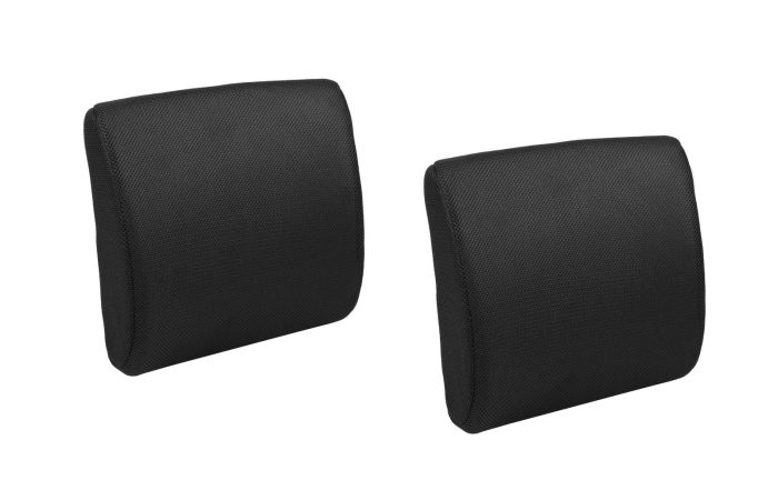 Pack de 2 Cojnes Viscoelásticos Lumbares VISCOSEAT con Cinta elástica Ajustable - Imagen 1