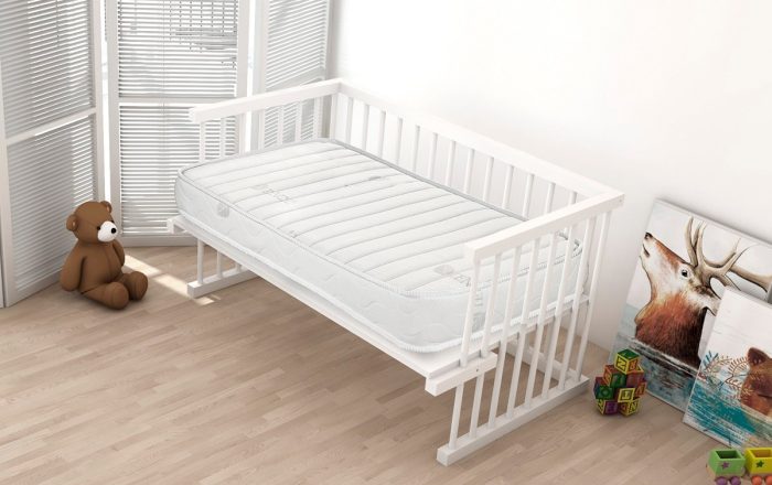 Colchón de cuna Baby Fibre con Tencel, tejido Suave y Ecológico 60x120 Cms. - Imagen 2