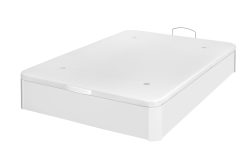 Canapé Abatible de Madera Blanco Gran capacidad | Envío y montaje gratis - Imagen 2