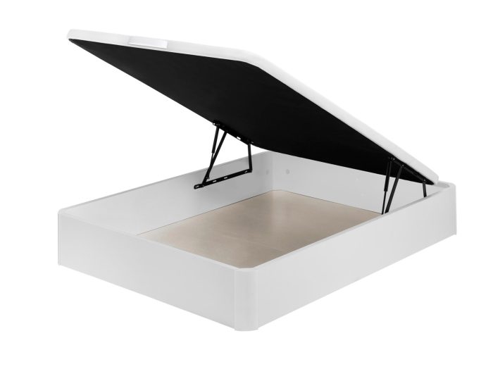 Canapé Abatible de Madera Blanco Gran capacidad | Envío y montaje gratis - Imagen 1