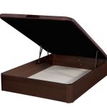 Canapé Abatible de Madera Wengué Gran capacidad | Envío y montaje gratuitos