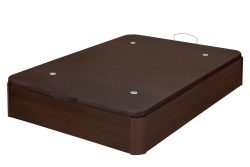 Canapé Abatible de Madera Wengué Gran capacidad | Envío y montaje gratuitos - Imagen 2