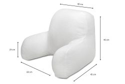 Cojín de lectura con Reposabrazos y tejido Resistente al agua - Imagen 3