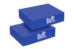 Pack de 2 Colchonetas de Absorción de impactos para Gimnasio, 74X60 cm