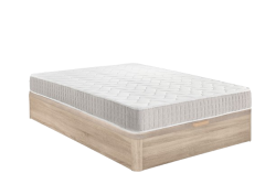 Pack Canapé de madera Cambrian + Colchón PRO Nature + Almohada Fibra
