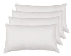 Pack de 4 Almohadas fibras siliconadas calidad Hotel 70 cm