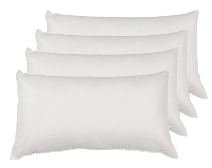 Pack de 4 Almohadas fibras siliconadas calidad Hotel 70 cm - Imagen 1