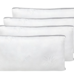 Pack de 4 Almohadas de Copos con Tejido Aloe Vera 70 cm
