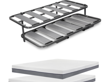 Pack Cama Nido con Somier Canguro LM4 + 2 Colchones ViscoPLUS