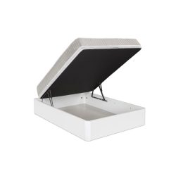 Pack Canapé de madera Blanco + Colchón PRO Nature + Almohada Fibra de REGALO - Imagen 4