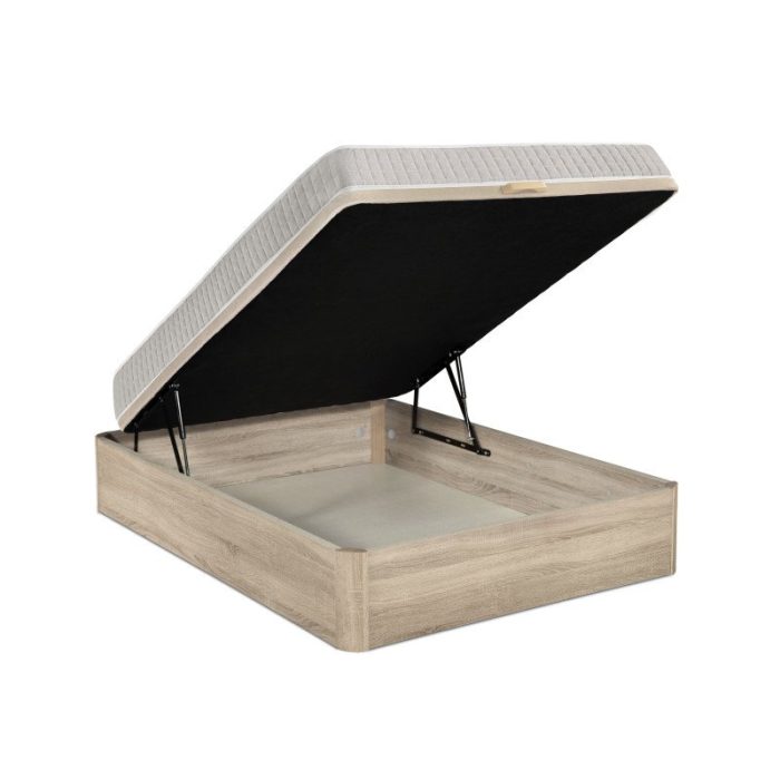 Pack Canapé de madera Cambrian + Colchón PRO Nature + Almohada Fibra - Imagen 3