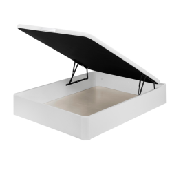 Pack Canapé de madera Blanco + Colchón PRO Nature + Almohada Fibra de REGALO - Imagen 3