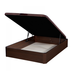 Pack Canapé de madera Wengué + Colchón PRO Nature + Almohada Fibra de REGALO - Imagen 3